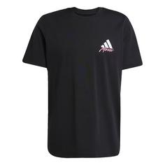 adidas Messi Icon Graphic T-Shirt Fanshirt Herren Black