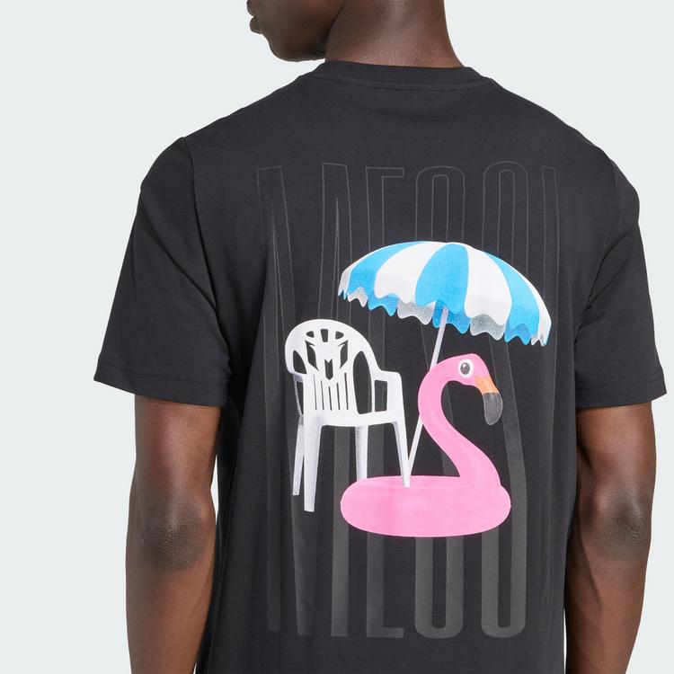 adidas adidas Messi Icon Grafik T-Shirt Funktionsshirt Herren - Black - 0 | SportScheck