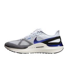 Rückansicht von Nike Air Zoom Structured 25 Laufschuh Laufschuhe Herren weissblau