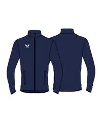 Castore Softshelljacke Trainingsjacke - blau