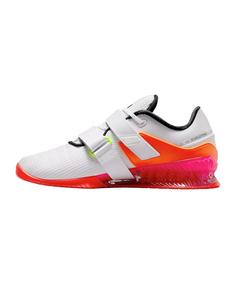 Rückansicht von Nike Romaleos 4 SE Weightlifting Training Hallenschuhe Herren weissschwarz