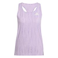 adidas Adizero Running Singlet T-Shirt Damen - Powder Plum / Magic Lilac