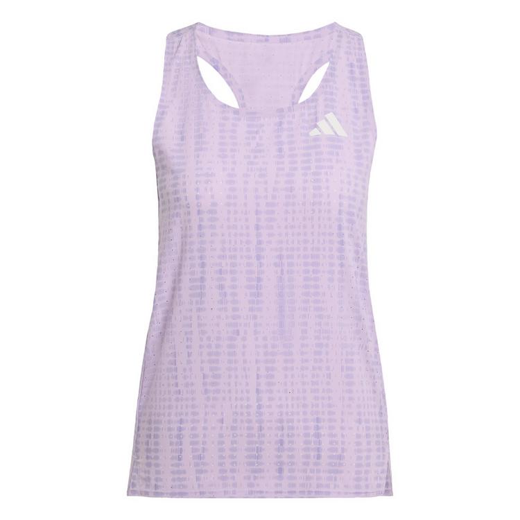 adidas adidas Adizero Running Singlet T-Shirt Damen - Powder Plum / Magic Lilac - 0 | SportScheck