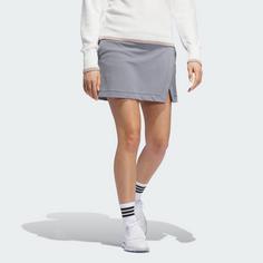 Rückansicht von adidas Ultimate365 Faux Wrap Skort Kleid Damen White / Wonder Taupe