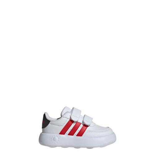 Rückansicht von adidas Breaknet 2.0 Kids Schuh Laufschuhe Kinder Cloud White / Better Scarlet / Carbon