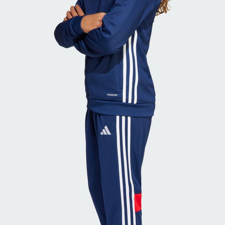 adidas adidas Tiro 25 Essentials Kids Trainingsanzug Trainingsanzug Kinder - Team Navy / Red - 0 | SportScheck