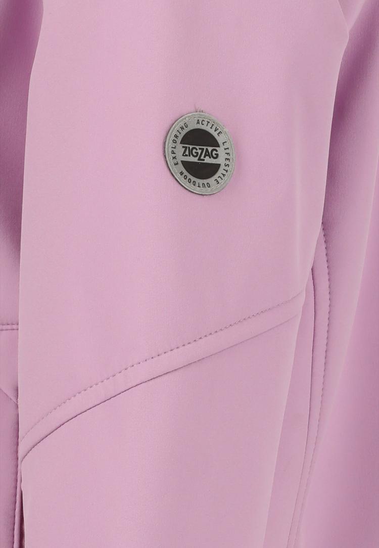 ZigZag ZigZag Troy Softshelljacke Kinder - 4237 Lupine - 0 | SportScheck