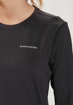 Rückansicht von Endurance Yonan 2 Langarmhemd Damen 1001 Black