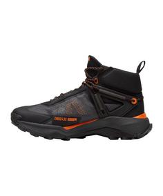 Rückansicht von PUMA Explore NITRO Mid GTX Laufschuh Laufschuhe Herren schwarzgrau