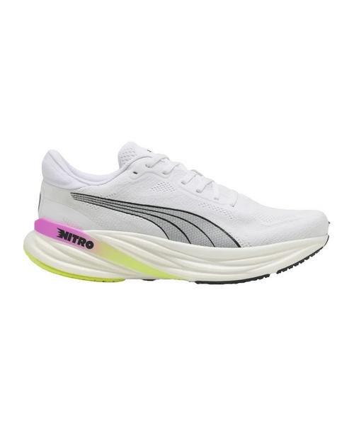 PUMA Magnify NITRO 2 Laufschuh Wei&szlig; Laufschuhe Herren