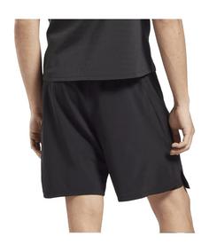 Rückansicht von Reebok Training SPEED 3.0 2in1 Short Laufshorts Herren schwarz