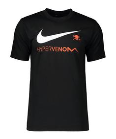 Nike Hypervenom Swoosh T-Shirt Funktionsshirt Herren schwarz