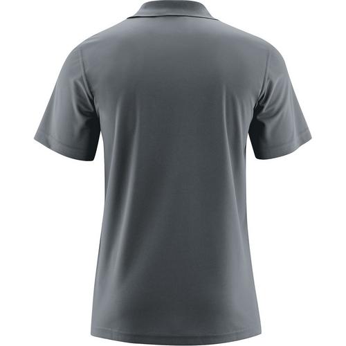 Rückansicht von Maier Sports Ulrich Poloshirt Herren Dunkelgrau