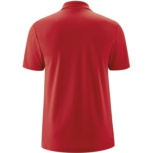 Rückansicht von Maier Sports Arwin 2.0 Poloshirt Herren Rot