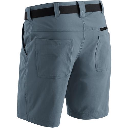 Rückansicht von Maier Sports Nil Short Funktionsshorts Herren Hellgrau084