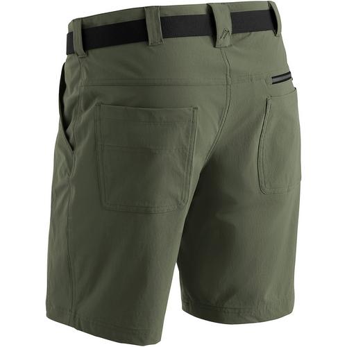 Rückansicht von Maier Sports Nil Short Funktionsshorts Herren Grün2050