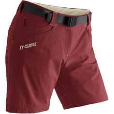 Maier Sports Lulaka Shorts Funktionsshorts Damen Dunkelrot422