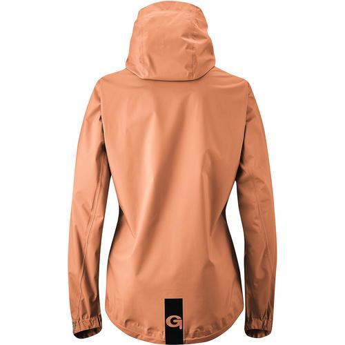 Rückansicht von Gonso Sura Plus Regenjacke Damen Orange5033