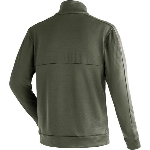Rückansicht von Maier Sports Granni Fleecejacke Herren Grün2050