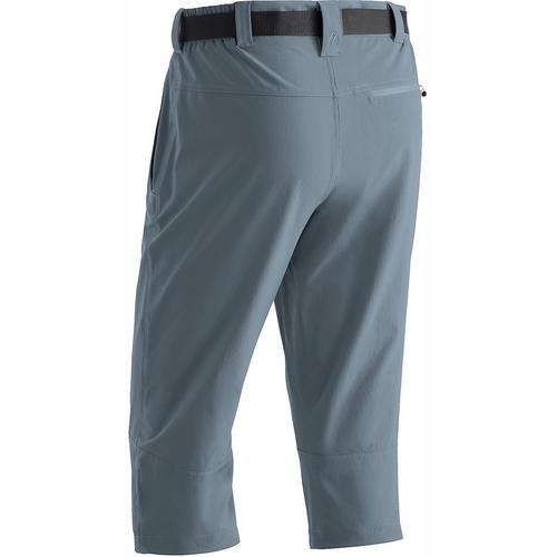 Rückansicht von Maier Sports Jennisei Funktionsshorts Herren Hellgrau084