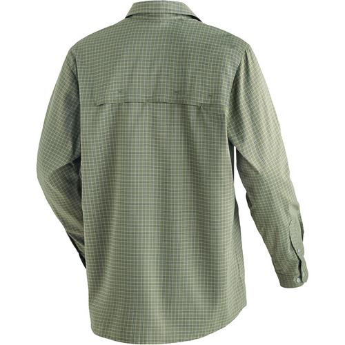 Rückansicht von Maier Sports Mats Outdoorhemd Herren Grün2018