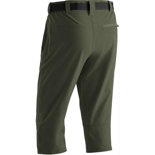 Rückansicht von Maier Sports Jennisei Funktionsshorts Herren Grün2050