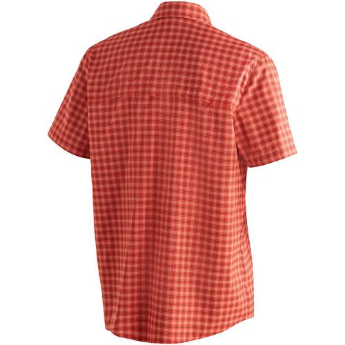 Rückansicht von Maier Sports Mats Outdoorhemd Herren Orange503