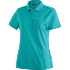 Maier Sports Ulrike Poloshirt Damen Hellblau354