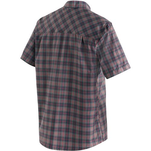 Rückansicht von Maier Sports MAURO Outdoorhemd Herren Grau0620
