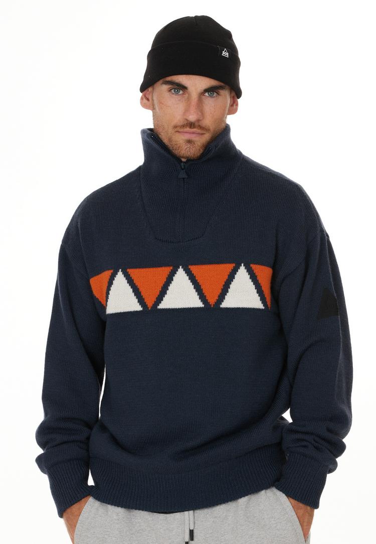 SOS SOS Aboda Strickpullover Herren - 2001 Dark Navy - 1 | SportScheck