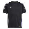 adidas Tiro 24 Kids Trikot T-Shirt Kinder - Black / Purple Rush
