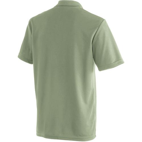 Rückansicht von Maier Sports Ulrich Poloshirt Herren Grün2068