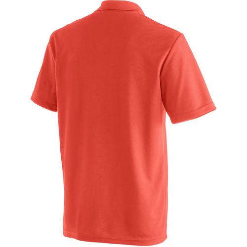 Rückansicht von Maier Sports Ulrich Poloshirt Herren Rot454