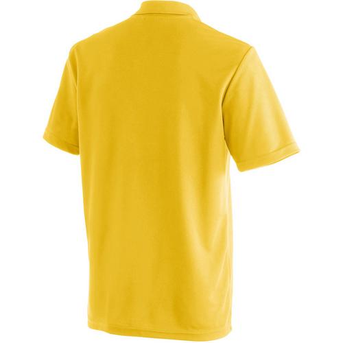 Rückansicht von Maier Sports Ulrich Poloshirt Herren Gelb7068
