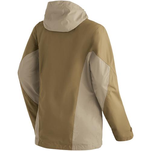 Rückansicht von Maier Sports Brocken W Softshelljacke Damen Braun5915