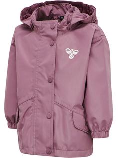 Rückansicht von hummel hmlREVA RAINSUIT MINI Regenanzug Kinder DUSKY ORCHID