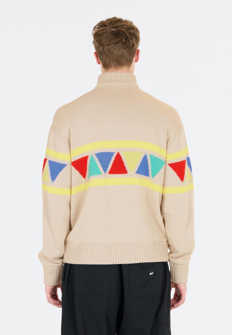 SOS SOS The Windbreaker Strickpullover - 1157 Rainy Day - 4 | SportScheck