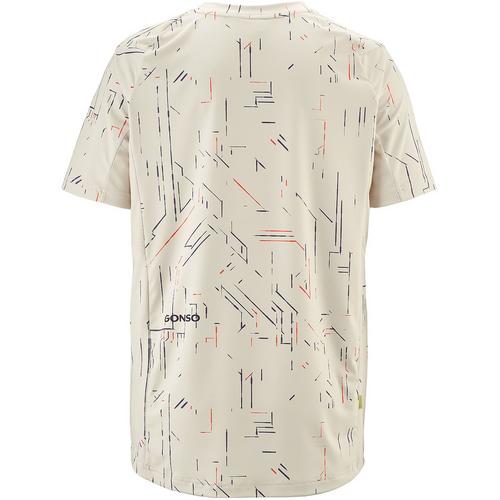 Rückansicht von Gonso Trail Jersey Langarmshirt Damen Grau0617