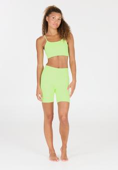 Rückansicht von Athlecia Bloom Sport-BH Damen 3170 Green Ash