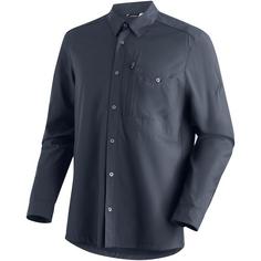 Maier Sports Magos L/S M Outdoorhemd Herren Dunkelgrau035