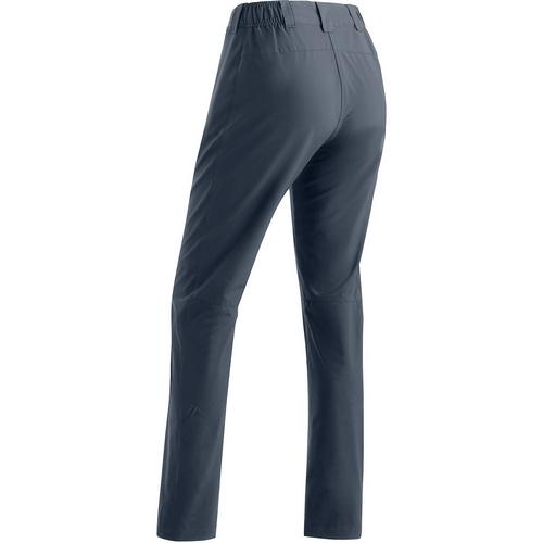 Rückansicht von Maier Sports Lulaka Loop Trekkinghose Damen Blau3010