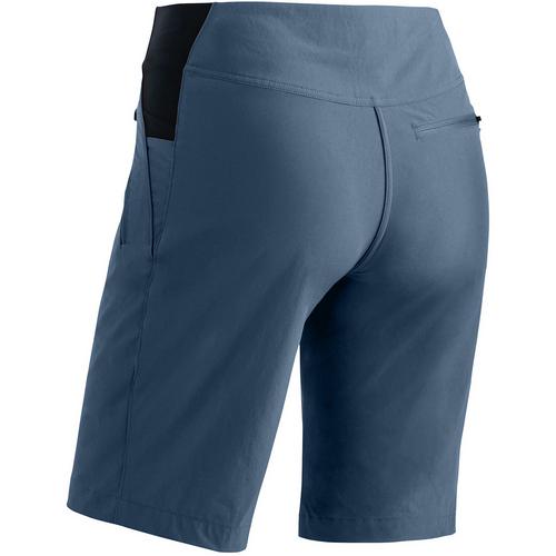 Rückansicht von Maier Sports Inara Short Vario Funktionsshorts Damen Blau301