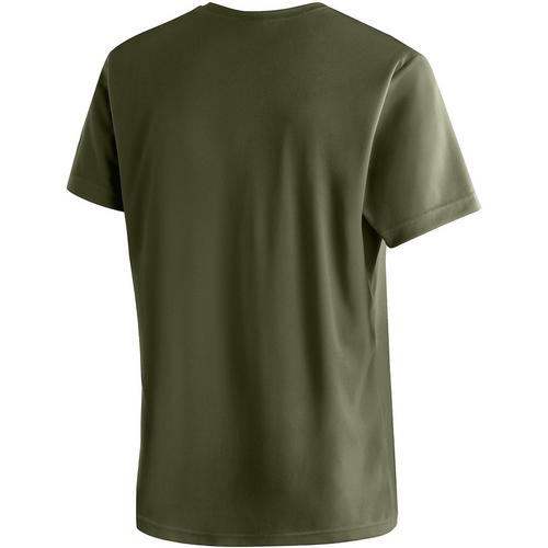 Rückansicht von Maier Sports Dieter Print T-Shirt Herren Grün2050