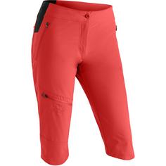 Maier Sports Inara slim Capri Vario Funktionsshorts Damen Rot4541