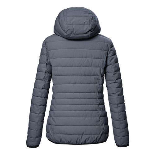Rückansicht von G.I.G.A. DX by killtec GS 65 Softshelljacke Damen Rauchblau343