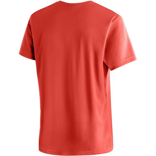 Rückansicht von Maier Sports Dieter Print T-Shirt Herren Rot454