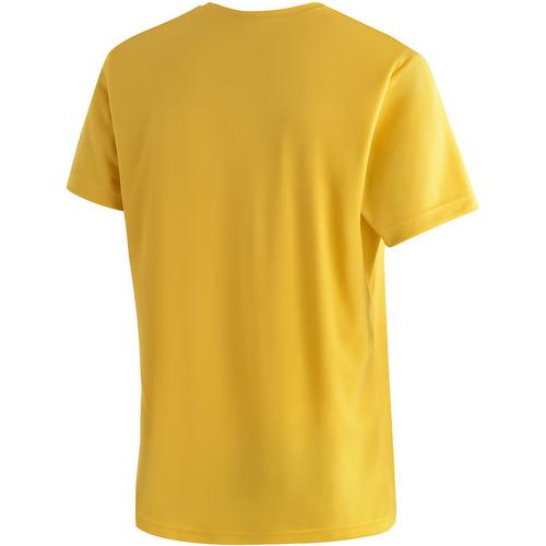 Rückansicht von Maier Sports Dieter Print T-Shirt Herren Gelb7068