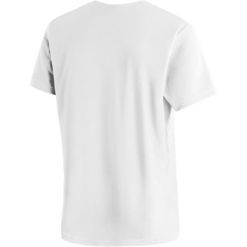 Rückansicht von Maier Sports Dieter Print T-Shirt Herren Weiß