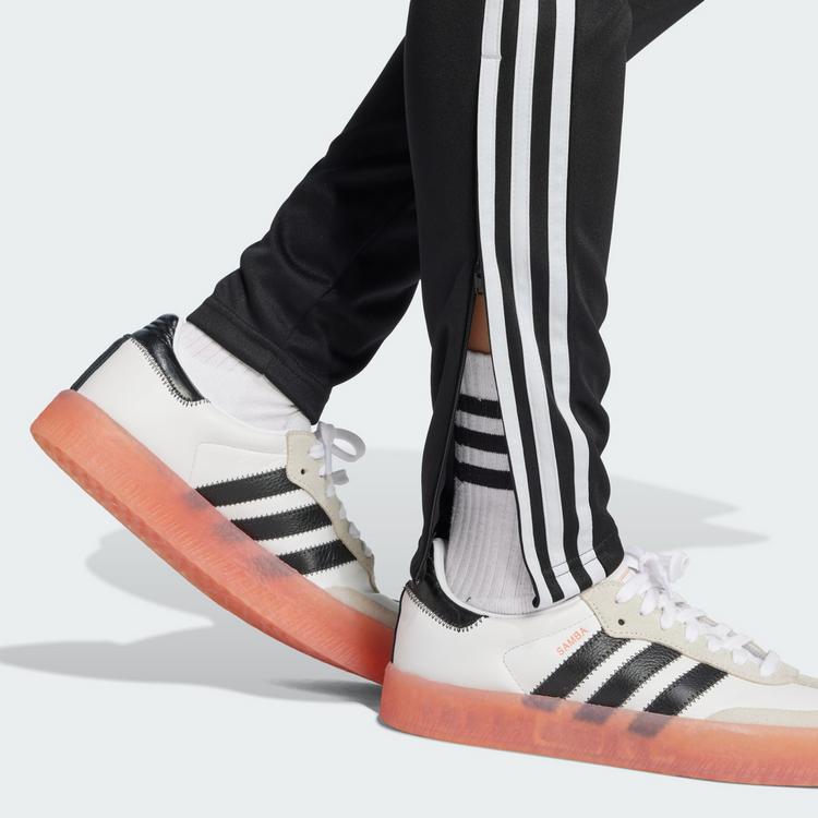 adidas adidas Tiro 25 Essentials Trainingshose Trainingshose Damen - Black / Clear Grey / Real Magenta - 1 | SportScheck