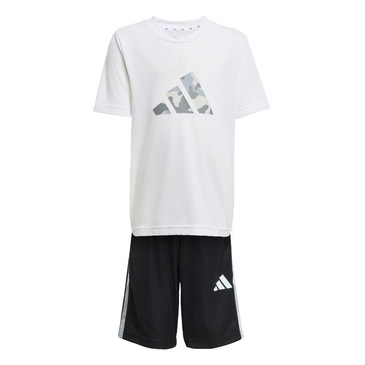 adidas adidas Train Essentials Camo Print Set Kinder Trainingsanzug Kinder - White - 0 | SportScheck